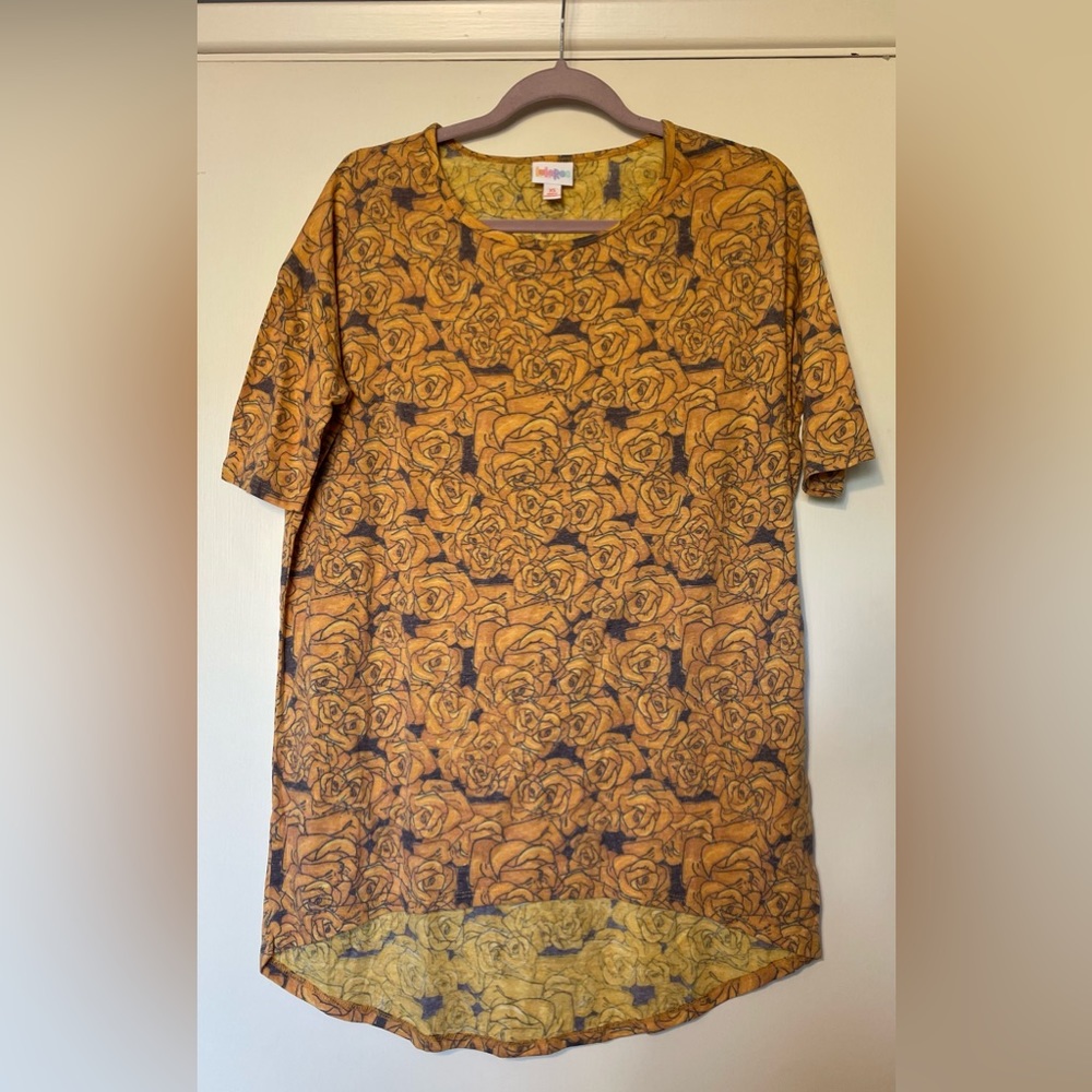 LuLaRoe Golden Rose Irma